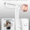 61CKv3pGiL._AC_SL1500_.jpg Kinwald Selfie Stick Tripod for iPhone & Android, Portable Phone Tripod Stand with Bluetooth Remote, One-Click Open, Compact & Lightweight, All-in-1 for Vlog/Travel/Photography(White): Cell Phones & Accessories