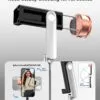 61K2mZ70m0L._AC_SL1500_.jpg Kinwald Selfie Stick Tripod for iPhone & Android, Portable Phone Tripod Stand with Bluetooth Remote, One-Click Open, Compact & Lightweight, All-in-1 for Vlog/Travel/Photography (Black) : Cell Phones & Accessories